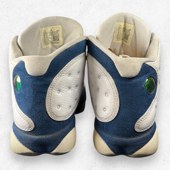 Nike Air Jordan 13 Retro GS Shoes White French Blue Men\'s 11.5 main image 5